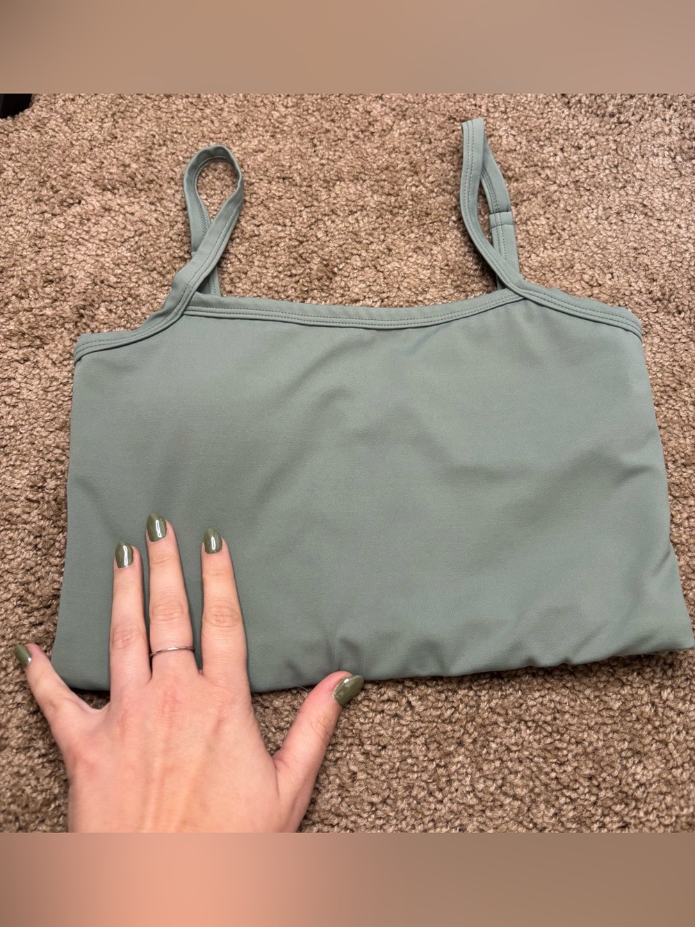 WILO The Label Sage Green Sports Bra - Picture 2 of 3